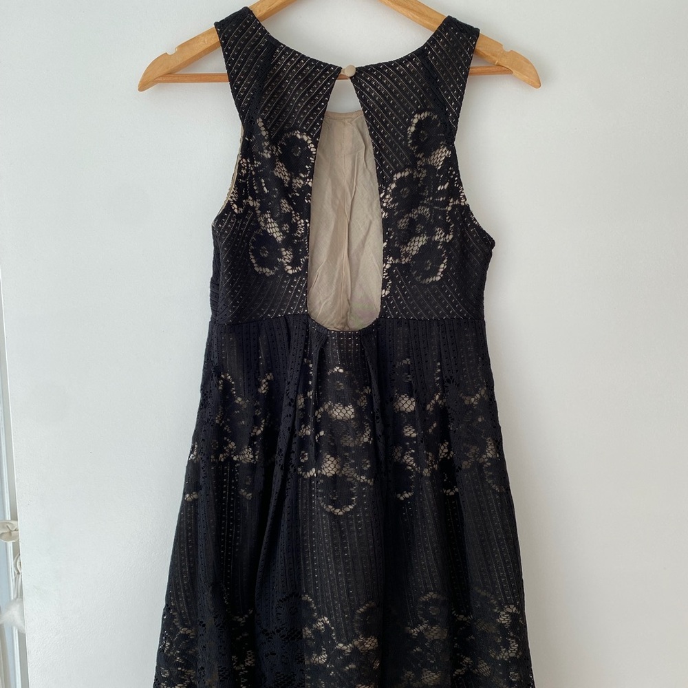 Free People Black Lace Dress - Picture 4 of 5